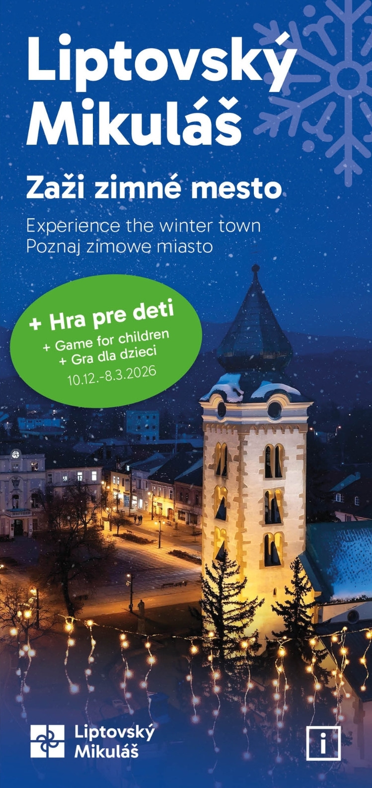 Poznaj zimowe miasto - ulotka