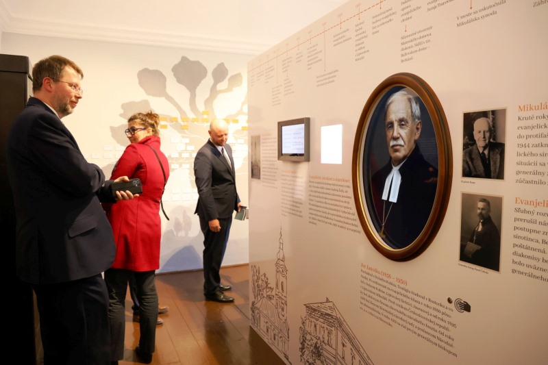 Výstava Evanjelici v dejinách mesta v expozícii Tatrín