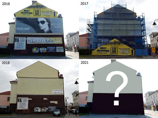 Murál Liptovská knižnica 2021: Do konca augusta môžete navrhnúť zatraktívnenie fasády