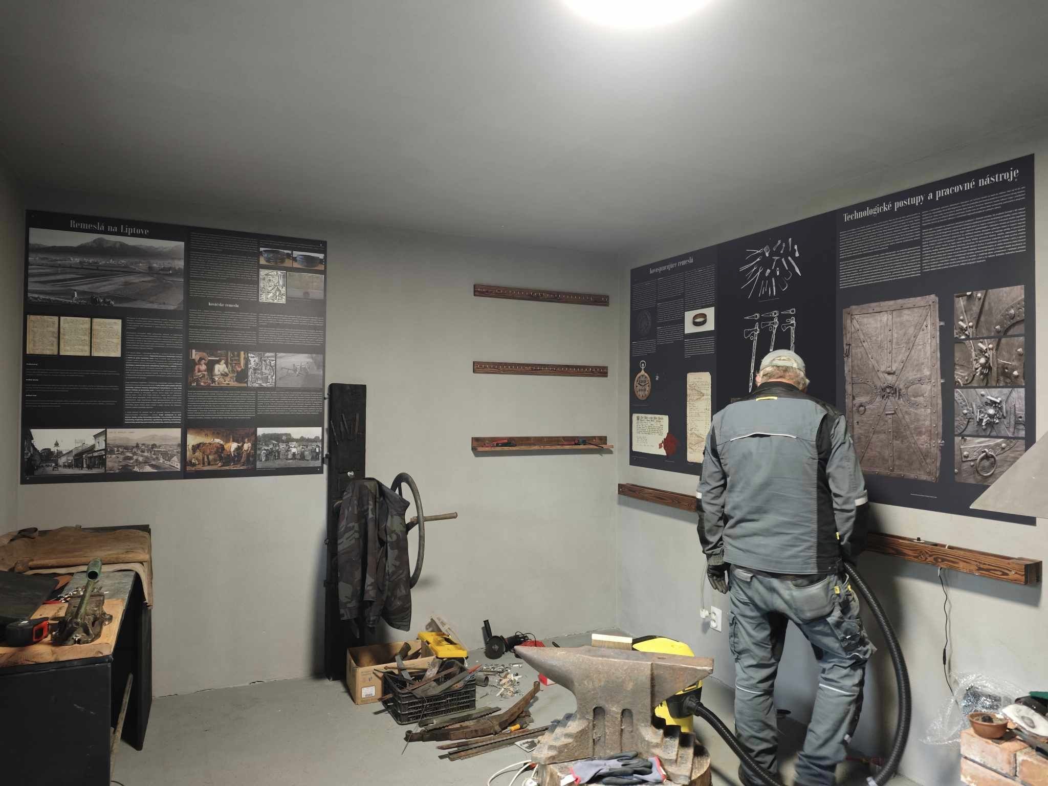 Nová expozícia kováčstva je takmer hotová