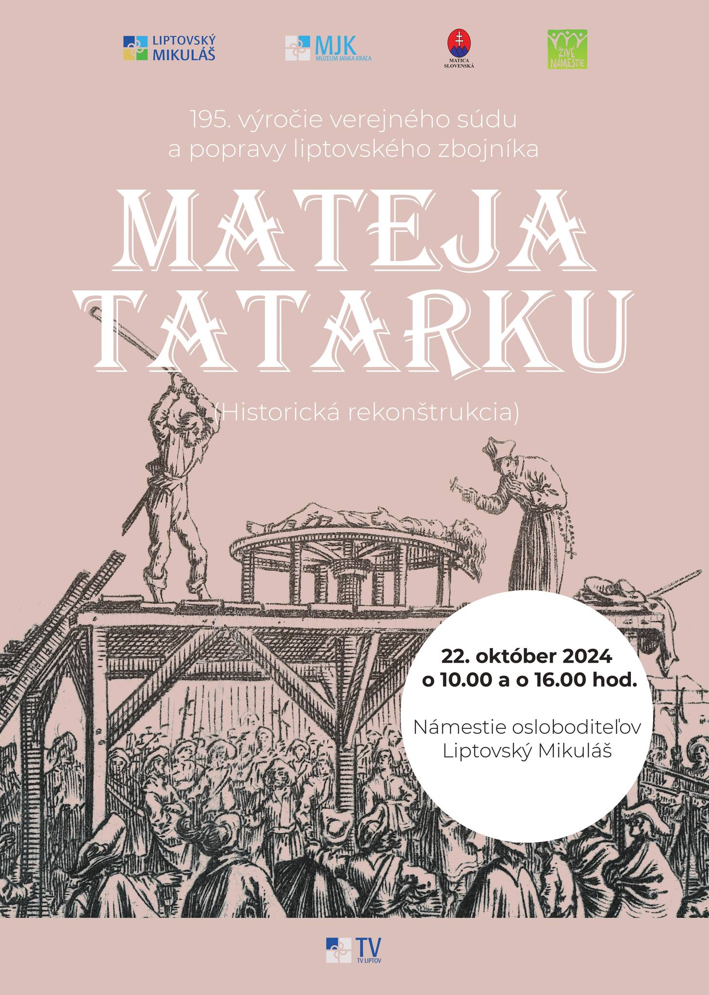 Zbojník Matej Tatarka príde opäť o hlavu