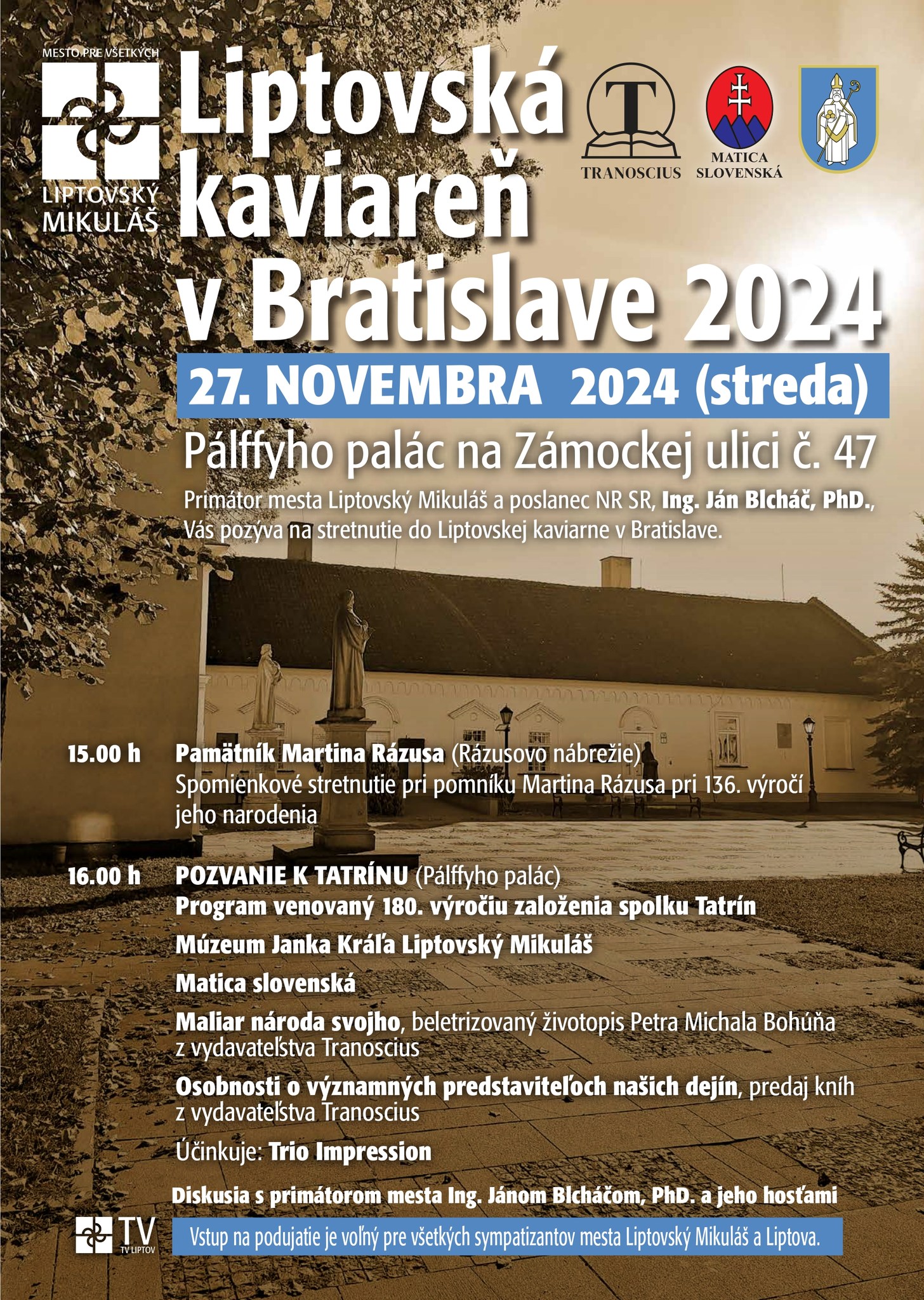 Liptovská kaviareň prinesie do hlavného mesta kúsok nášho regiónu