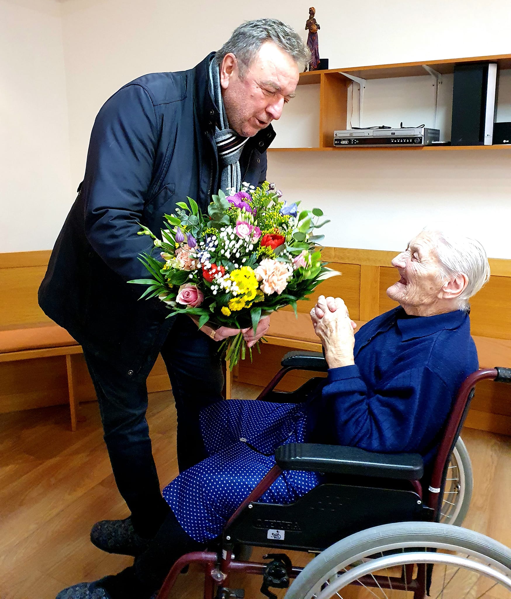 Najstaršia obyvateľka mestského domova sociálnych služieb oslávila 101 rokov