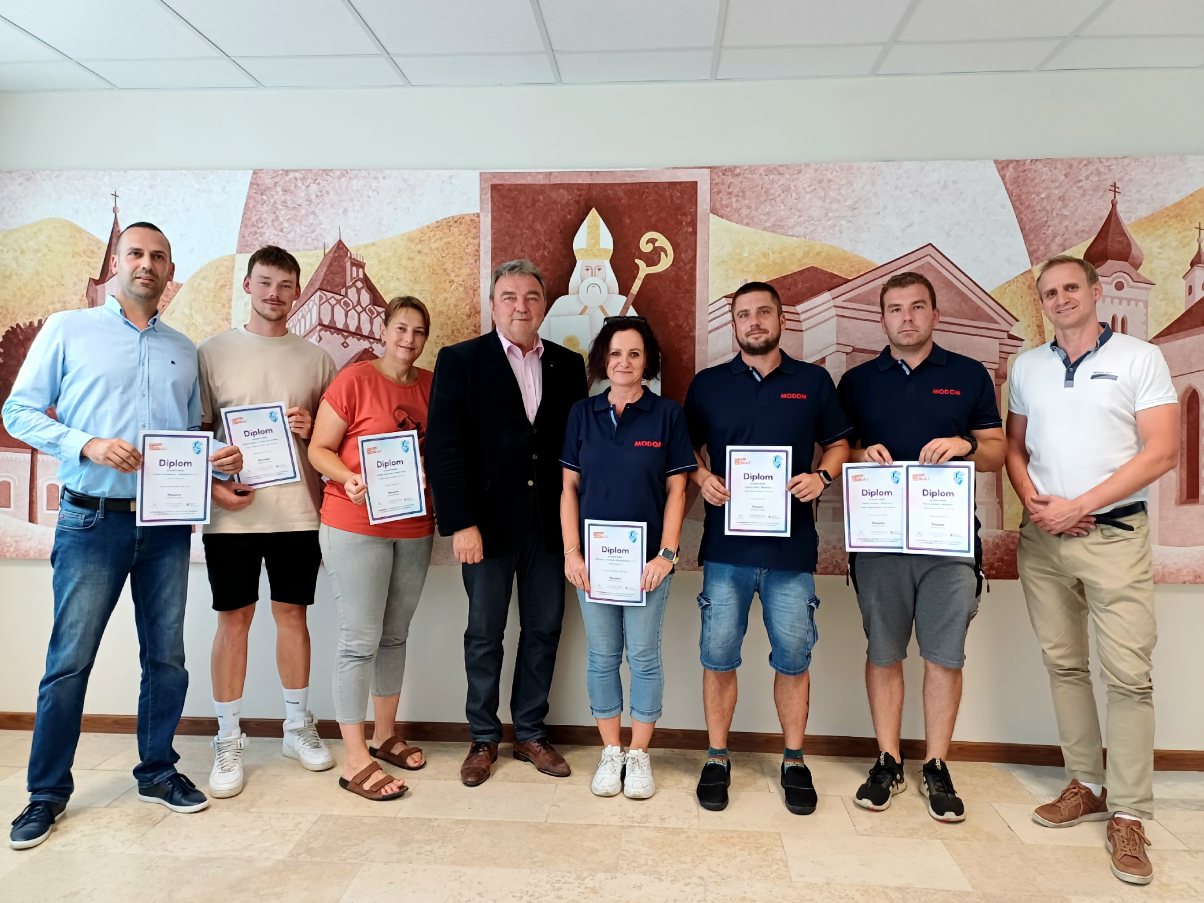 ÄŽakujeme, že ste mesto potiahli k popredným priečkam