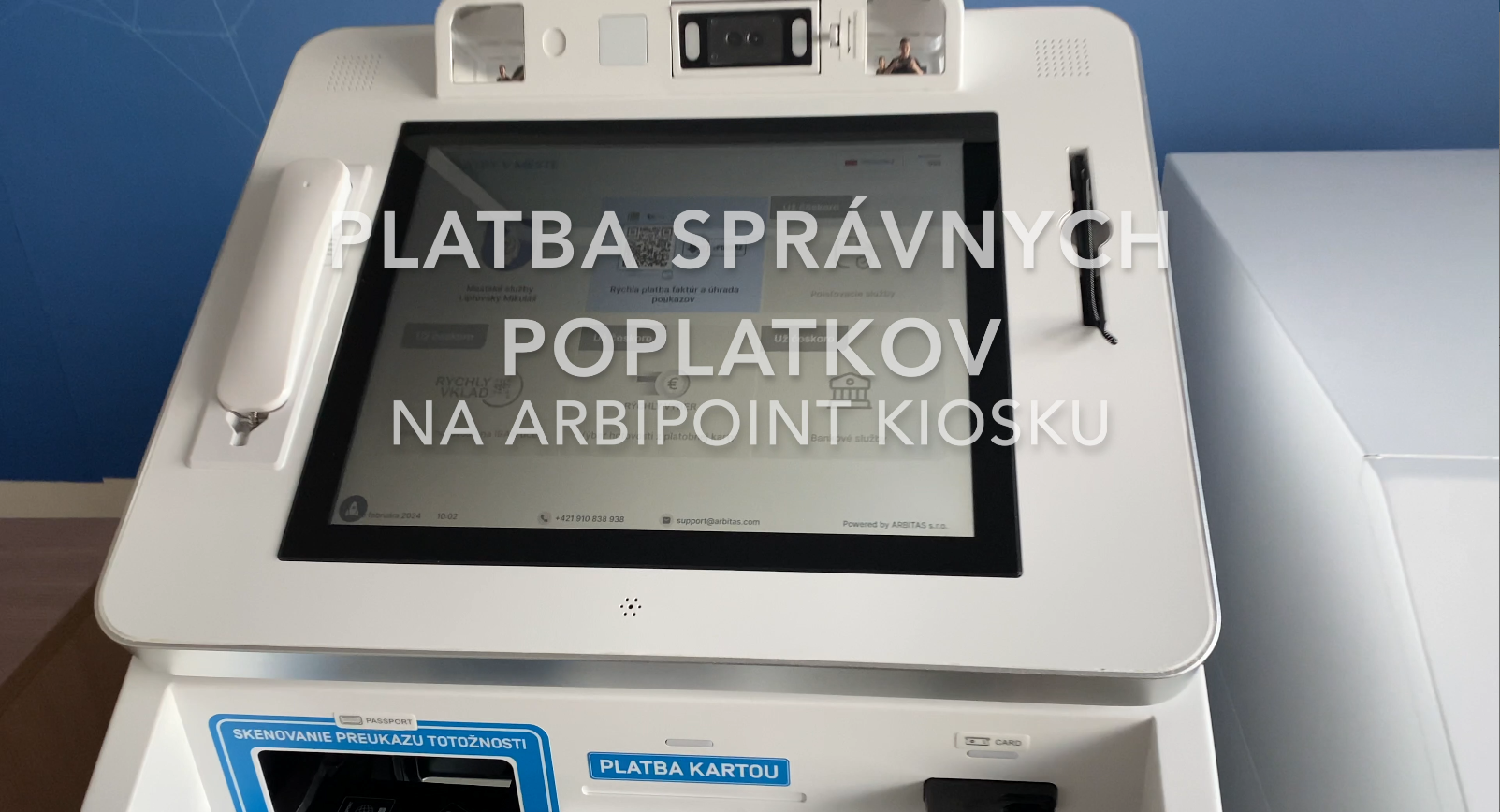 Nestojte v rade, zaplaťte faktúry, dane a poplatky cez nový kiosk