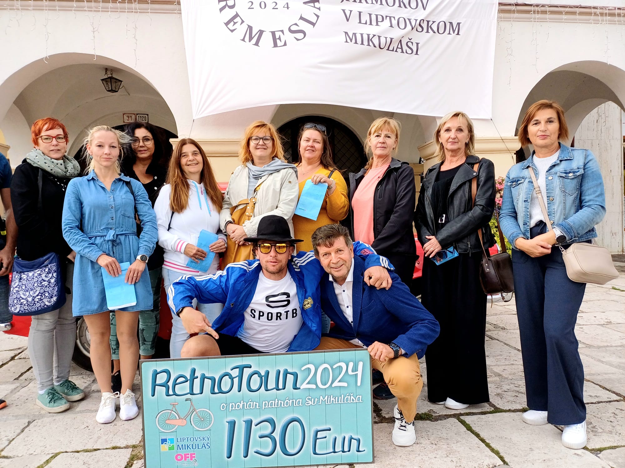 RETROcyklisti potešia našich škôlkarov