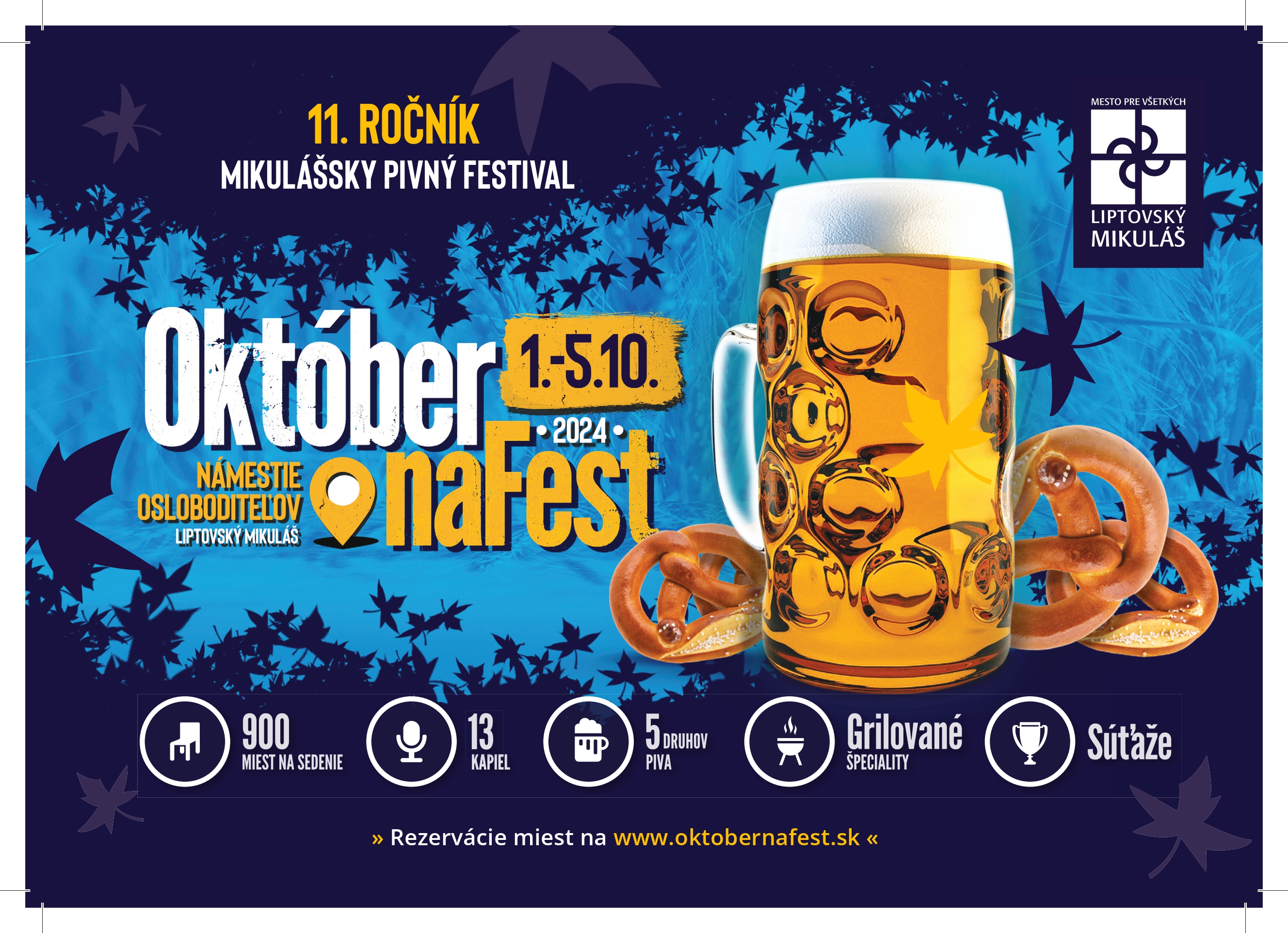 Päťdňový pivný festival ponúka hudobný program na každý deň