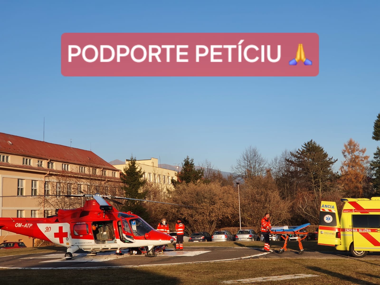 Chceme zaradiť nemocnicu do vyššej úrovne, podpíšte petíciu!