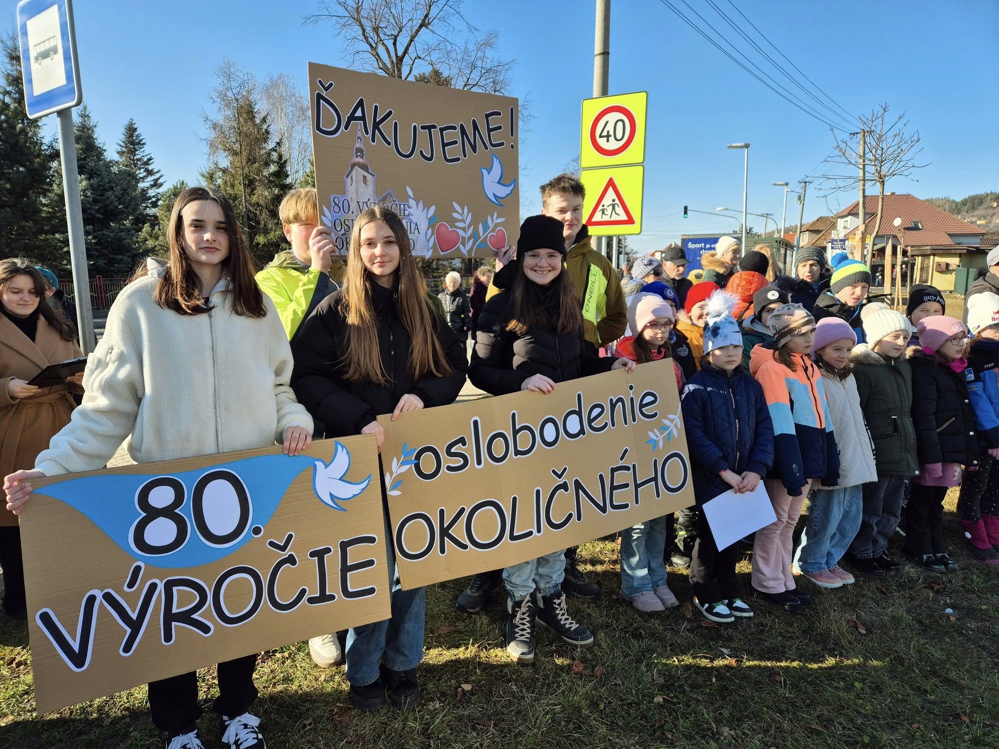 Okoličné bolo spod fašistickej nadvlády oslobodené ako prvé zo všetkých súčasných mestských častí