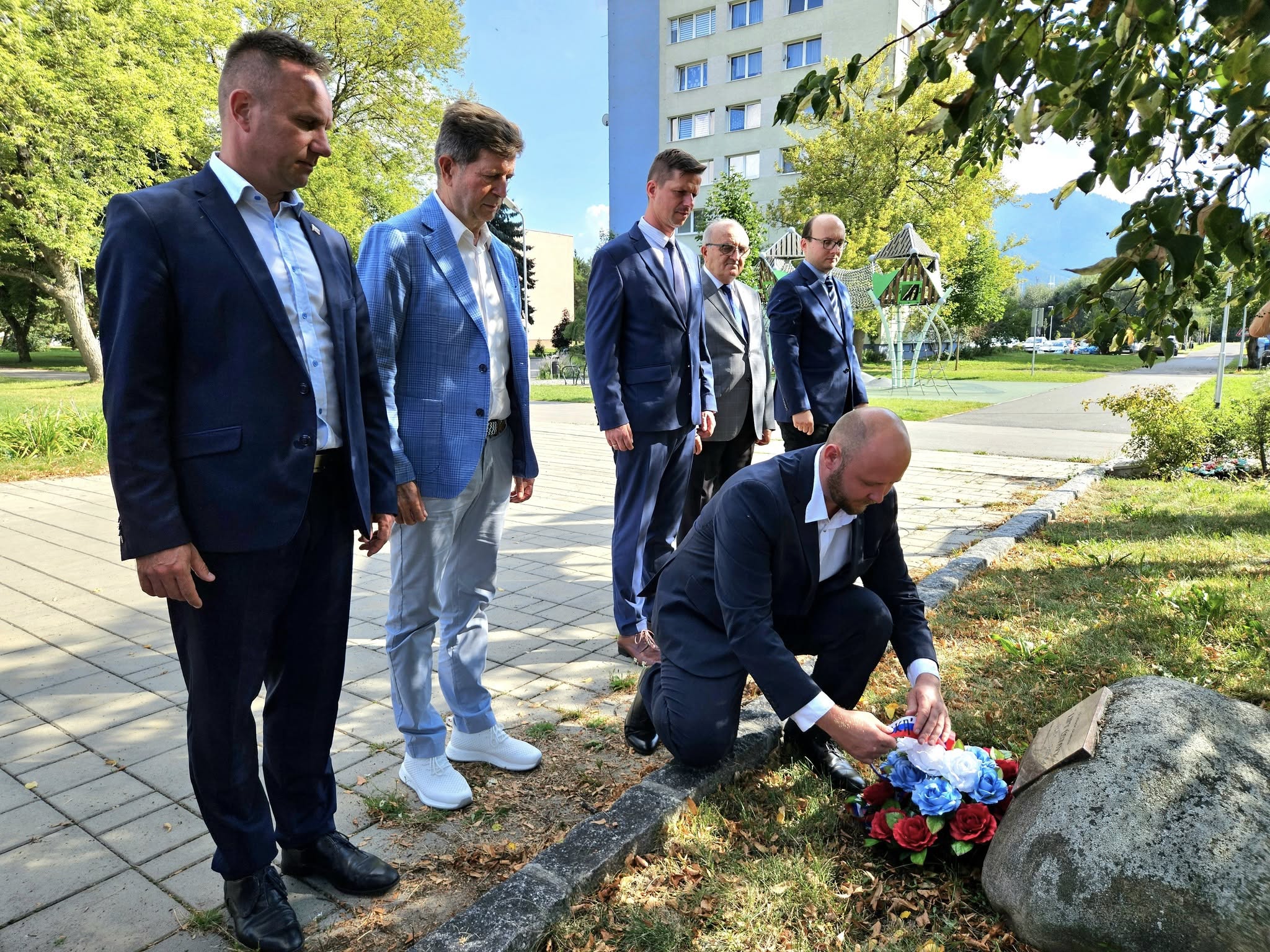 Najvyšší zákon si pripomenuli na Námestí Ústavy SR