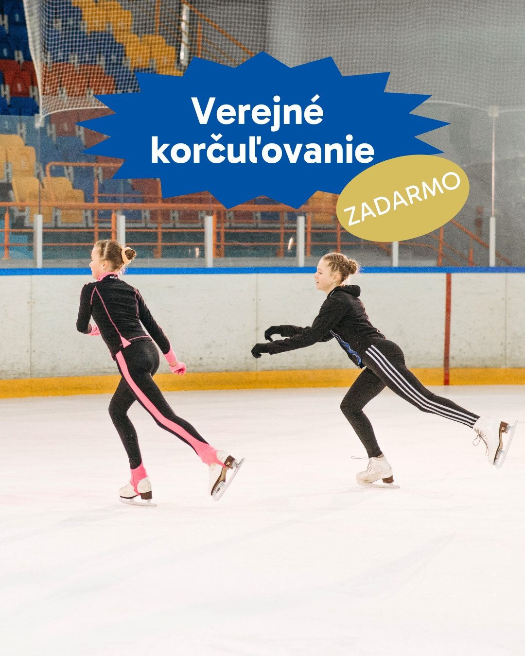 Verejné korčuľovanie je späť a opäť zadarmo