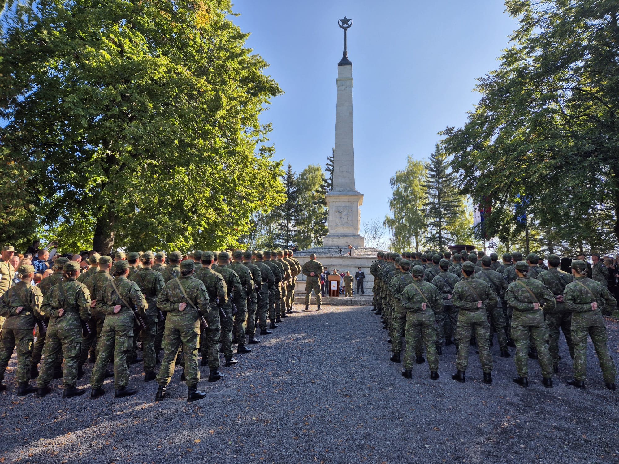 Po 14 rokoch slávnostná vojenská prísaha kadetov AOS opäť na Háji Nicovô