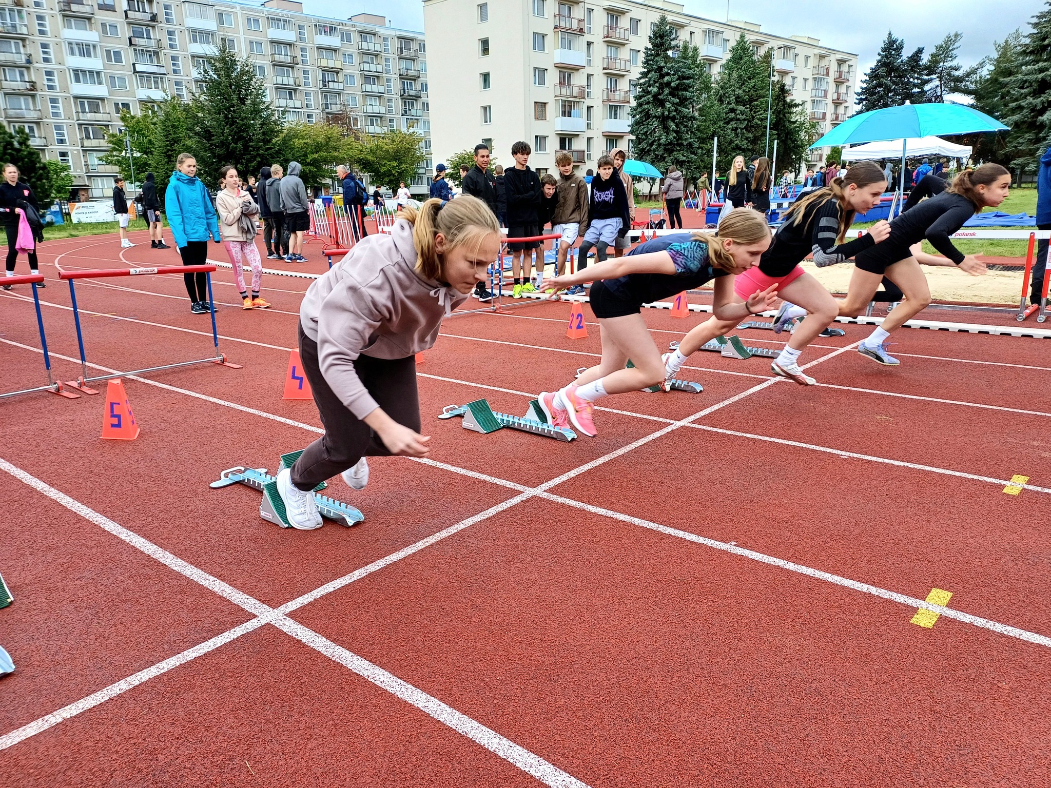 Na atletických pretekoch sme použili profesionálnu techniku