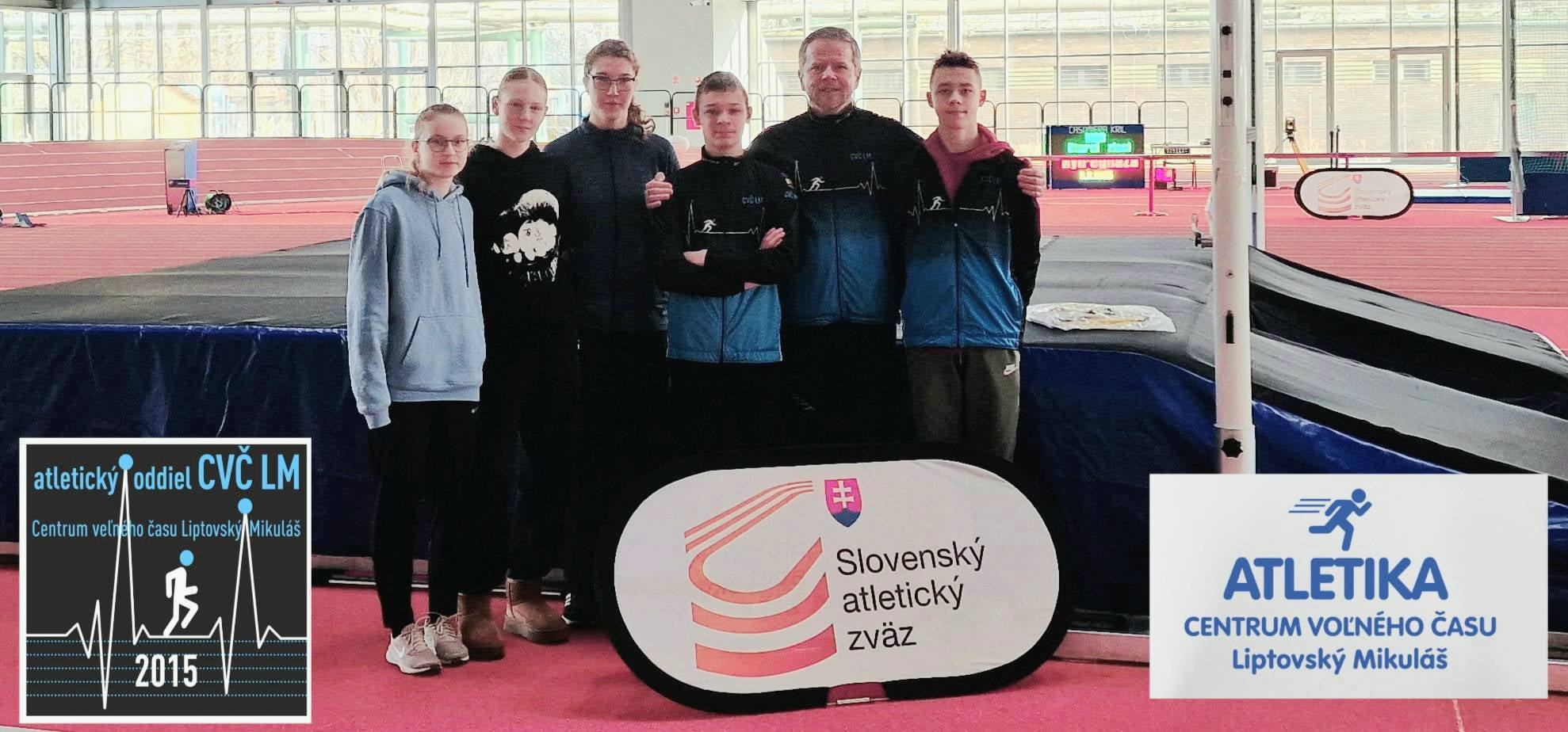 Atlétky mestského Centra voľného času priniesli z majstrovstiev Slovenska zlaté medaily