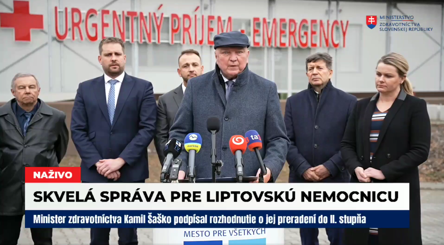 Liptovská nemocnica je od dnes zaradená do vyššej úrovne