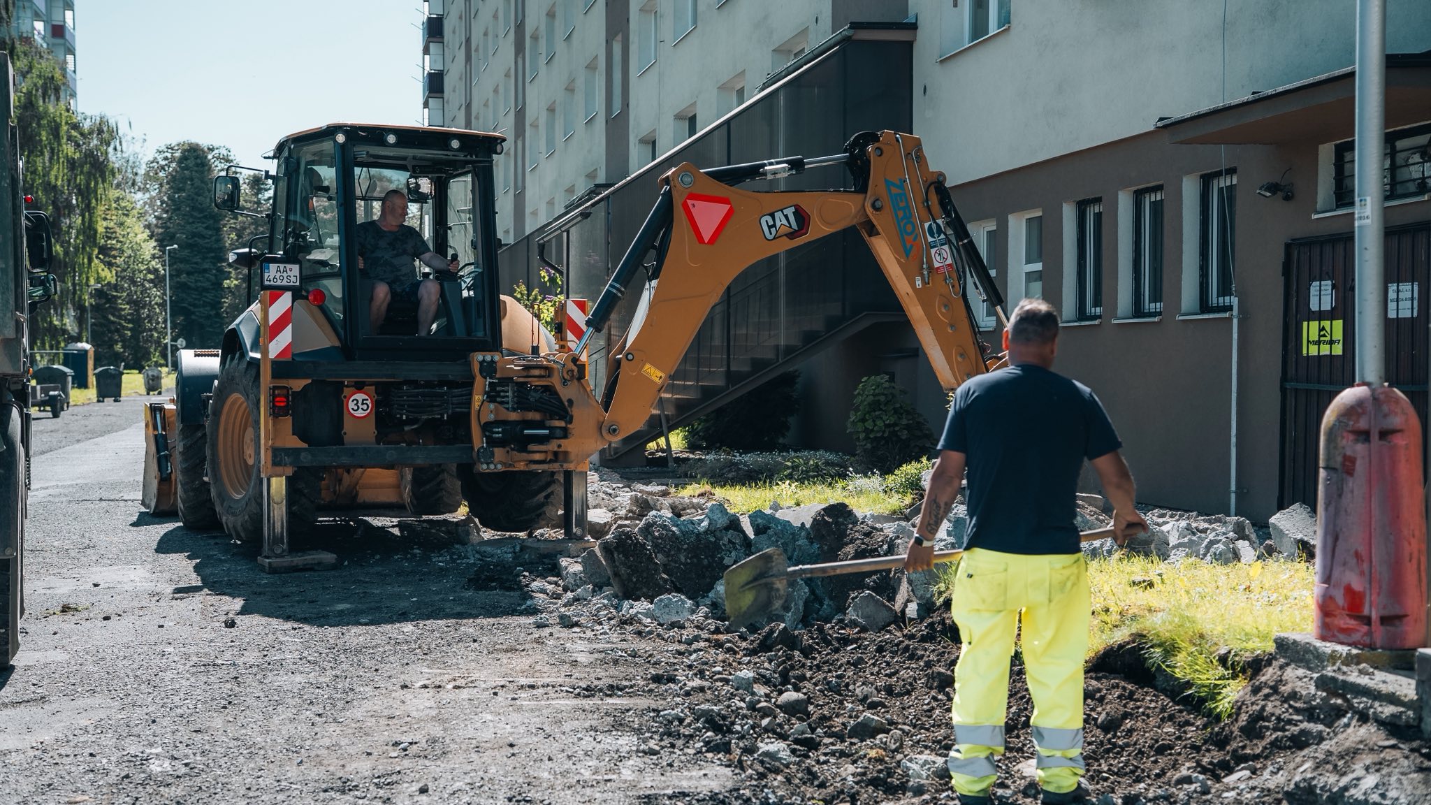 Začali práce na Stodolovej