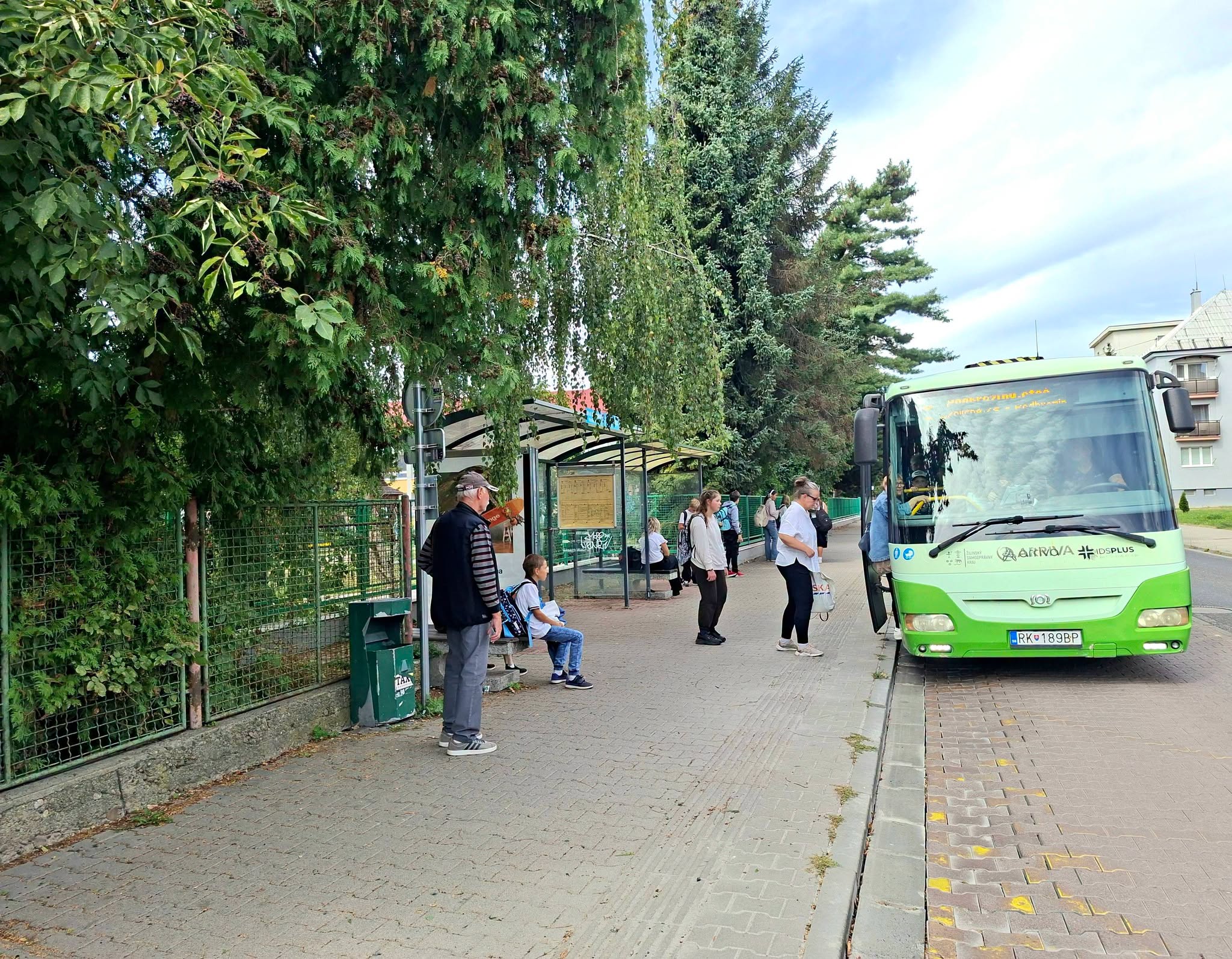 Na autobus v modernom štýle