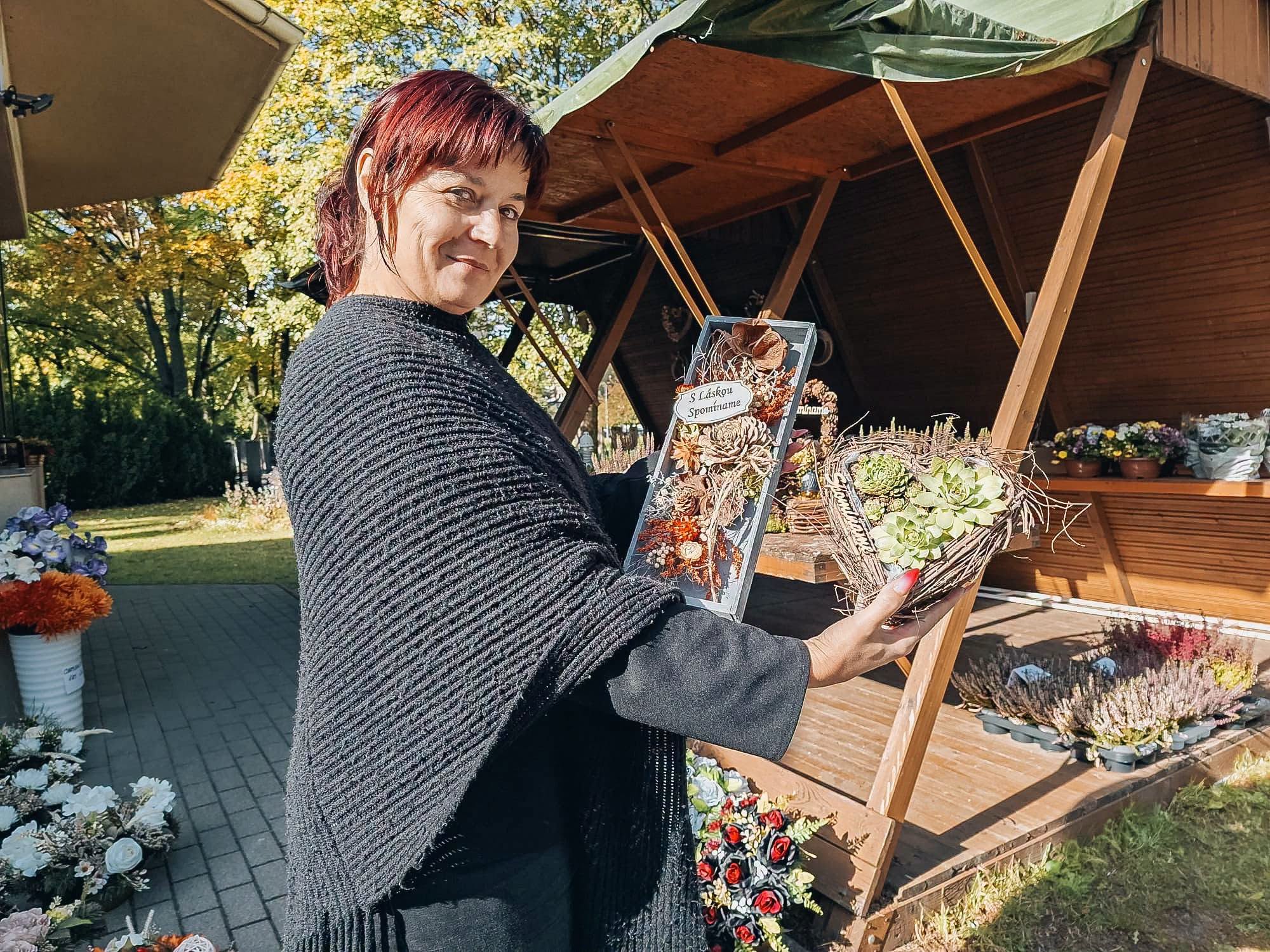 V predajni na cintoríne rozšírili sortiment o ekologické výrobky