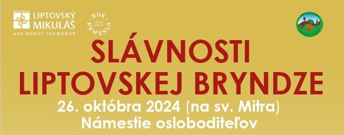 Slávnosti Liptovskej bryndze budú už túto sobotu